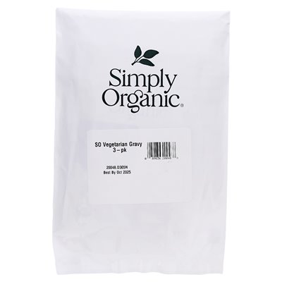 Simply Organic Vegetarische braune Saucenmischung, 3 Packungen, 1 Unze (28 G) Simply Organic Vegetarische braune Saucenmischung, 3 Packungen, 1 Unze (28 G)