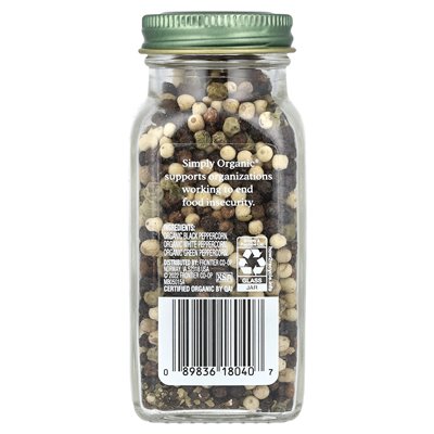 Simply Organic, Pfefferkorn-Medley, 2,93 oz (83 g)
