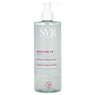 SVR, Sensifine AR, oczyszczająca woda micelarna, bez zapachu, 13,5 fl oz (400 ml)