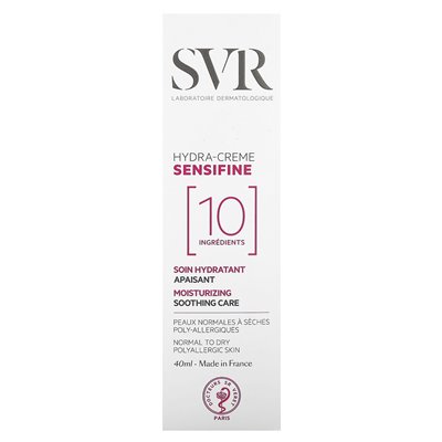 SVR, sensifina, krem hydra, bezzapachowy, 1,4 fl oz (40 ml) SVR, sensifina, krem hydra, bezzapachowy, 1,4 fl oz (40 ml)
