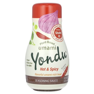 Sempio, Yondu, Plant-Based Umami, Hot & Spicy, 9.3 Fl Oz (275 ml)