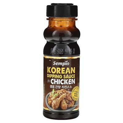 Sempio, koreański sos z kurczakiem, soją i czosnkiem, 10,58 uncji (250 ml)