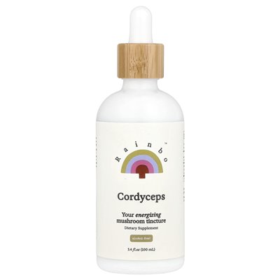 Rainbo, Cordyceps, bez alkoholu, 3,4 fl oz (100 ml)