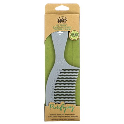 Wet pędzel, Go Green węgiel drzewny wlewający się zabieżanie, oczyszczanie, 1 szczotka Wet pędzel, Go Green węgiel drzewny wlewający się zabieżanie, oczyszczanie, 1 szczotka