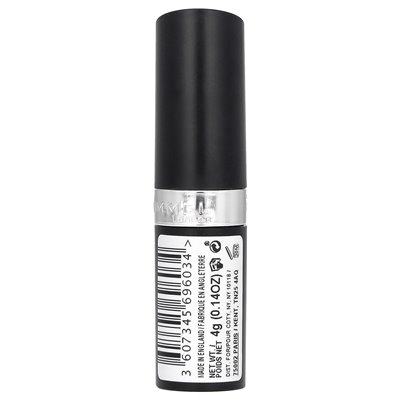 Rimmel London, trwałe szminki, 08 Tender Mauve, 0,14 uncji (4 g)