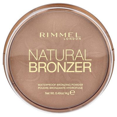 Rimmel London, naturalny bronzer, wodoodporny proszek brązowy, 022 Sun Bronze, 0,49 uncji (14 g)