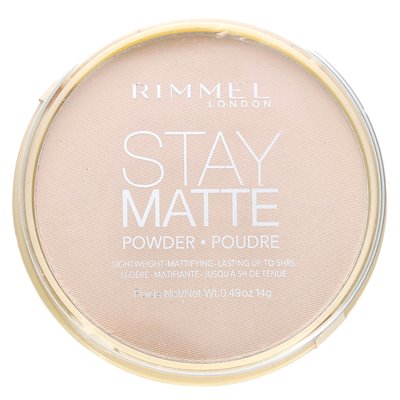 Rimmel London, Stay Matte, lightweight mattifying powder, 003 Natural, 0.49 oz (14 g)