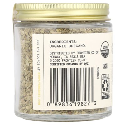 Simply Organic türkischer Oregano aus einer einzigen Herkunft, 0,52 oz (15 g)