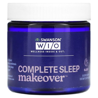 Swanson Wio, Całkowicie makijaż snu, sen, 10 mg, 30 -dniowy