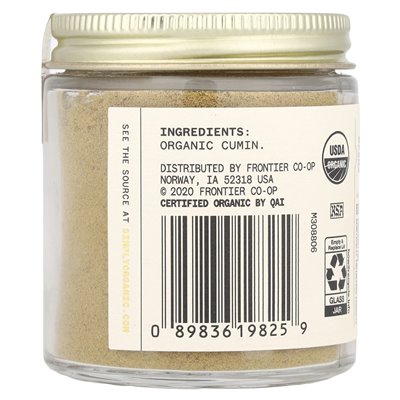 Simply Organic Single Origin Turkish Cumin 1.96 oz (56 g)