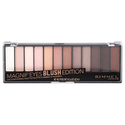 Rimmel London, Magnif'eyes, Augenkonturpalette, 002 Blush Edition, 0,5 oz (14,2 g)