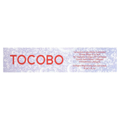 Tocobo, krem ​​żelowy o rozjaśnianiu kolagenu, 1 Fl Oz (30 ml)