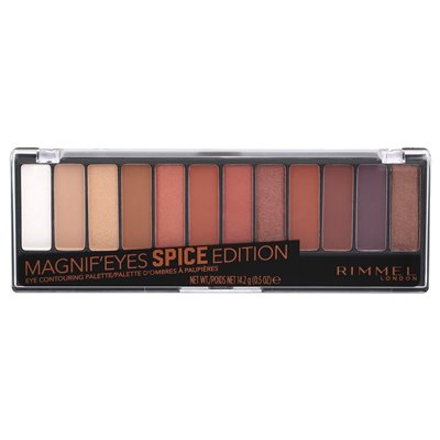 Rimmel London, Magnif'eyes, Eye Contour Palette, 005 Spice Edition, 0.5 oz (14.2 g)