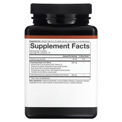 Youtheoria, Resveratrol, 290 Tabletten