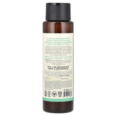 SOAPBOX, szampon drzewa herbacianego, Clean & Purify, 16 Fl Oz (473 ml) SOAPBOX, szampon drzewa herbacianego, Clean & Purify, 16 Fl Oz (473 ml)