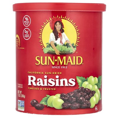 Sun-Maid, suszone w Kalifornii rodzynki, 13 uncji (369 g) Sun-Maid, suszone w Kalifornii rodzynki, 13 uncji (369 g)