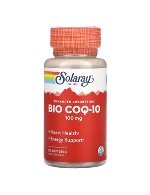 Solaray, Bio COQ-10, 100 mg, 30 Softgels