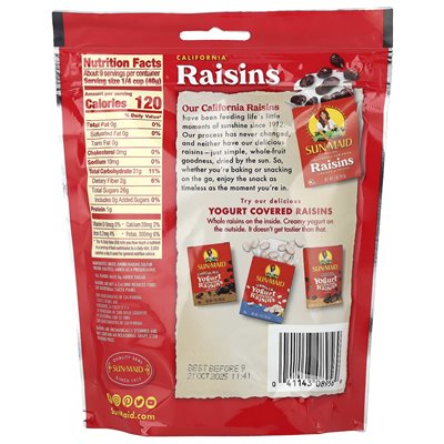 Sun-Maid, Kalifornische gemischte Rosinen Jumbo, 12 oz (340 g)