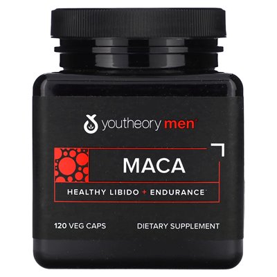 Youtheory, Men, Maca, 120 Veg Caps Youtheory, Men, Maca, 120 Veg Caps
