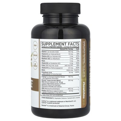 Zhou Nutrition, Hairfluence®, 60 wegetariańskich kapsułek