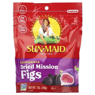 Sun-Maid, California Dried Mission Fig, 7 oz (198 g)