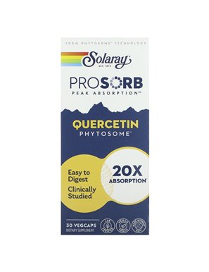 Solaray, Quercetin-Phytosom, 30 pflanzliche Kapseln Solaray, Quercetin-Phytosom, 30 pflanzliche Kapseln