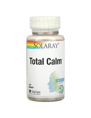 Solaray, Total Calm mit Relora, 30 pflanzliche Kapseln Solaray, Total Calm mit Relora, 30 pflanzliche Kapseln