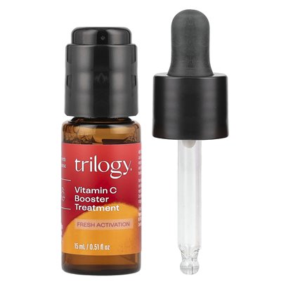 Trilogy, Vitamin C Booster Treatment, 0.51 Fl Oz (15 ml)
