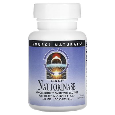 Source Naturals, NSK-SD Nattokinaza, 100 mg, 30 Kapsułek