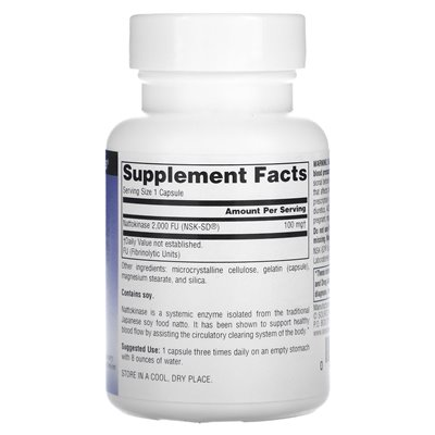 Source Naturals, NSK-SD Nattokinaza, 100 mg, 30 Kapsułek