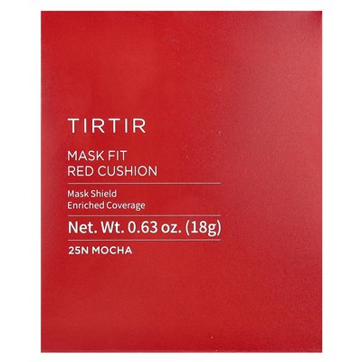 Tirtir, Mask Fit Red Loshion, 25N Mokka, 0,63 oz (18 g)