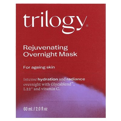 Trylogia, odmłodzenie maski piękności na noc, 2 fl oz (60 ml)