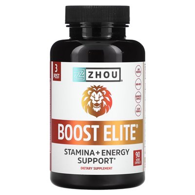 Zhou Nutrition, Boost Elite, 90 kapsułek wegetariańskich