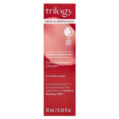 Trilogy, Eye Contour Cream, 0.34 fl oz (10 ml)