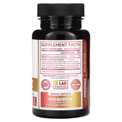 Zhou Nutrition, pro-clenz, kompletne 7-dniowe oczyszczenie, 30 kapsułek wegetariańskich Zhou Nutrition, pro-clenz, kompletne 7-dniowe oczyszczenie, 30 kapsułek wegetariańskich