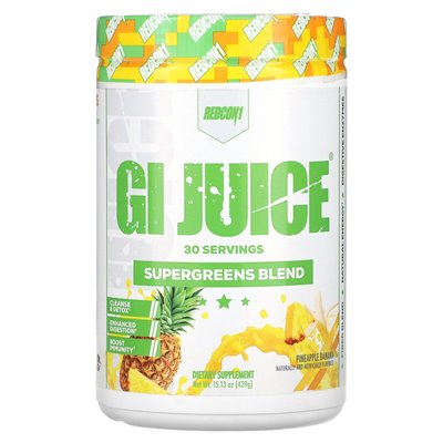 RedCon1, GI-Saft, Supergreens-Mischung, Ananas-Banane, 15,13 oz (429 g)