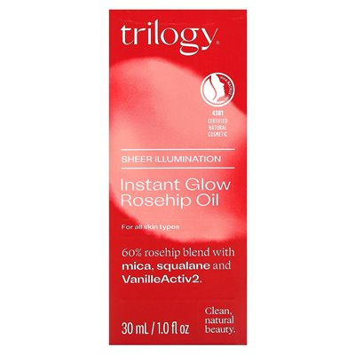 Trilogy, Instant Glow Rosenöl, 1 Fl Oz (30 ml)