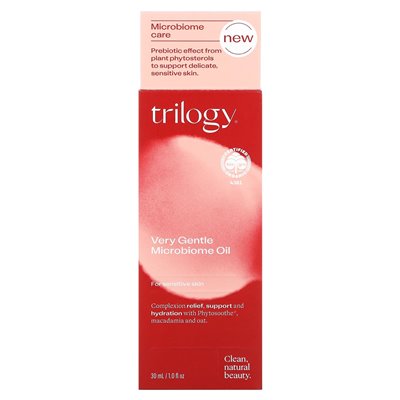 Trilogy, Ultra-Gentle Microbiome Oil, For Sensitive Skin, 1 fl oz (30 ml)