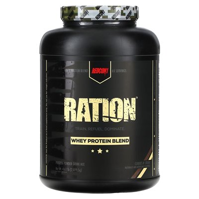 RedCon1, Ration, Blood Białka serwatki, ciasteczka N 'Cream, 4,63 funta (2 099,5 g)