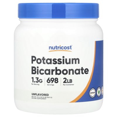 Nutricost, Kaliumbicarbonat, unverändert, 32,4 oz (907 g)