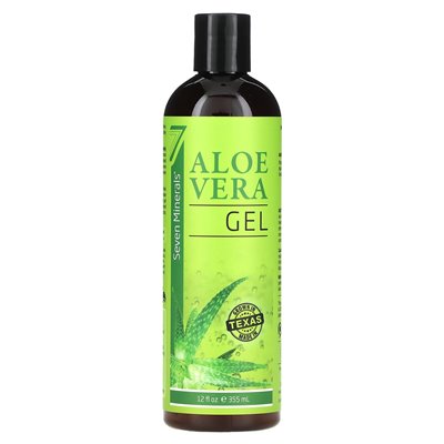 7 Minerałów, Żel Aloe Vera, 12 uncji (355 ml) 7 Minerałów, Żel Aloe Vera, 12 uncji (355 ml)