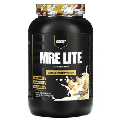 RedCon1, Mre Lite, Vollwertprotein, Bananen-Nuss-Brot, 2,08 LB (945 g)