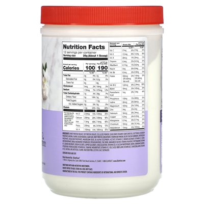 Slimfast, High Protein, Smoothie Replacement Mix, Vanilla Cream, 11 oz (312 g) Slimfast, High Protein, Smoothie Replacement Mix, Vanilla Cream, 11 oz (312 g)
