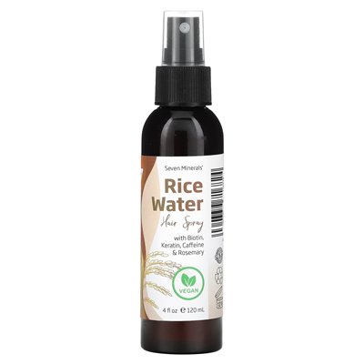 Siedem minerałów, rozpoka do włosów ryżu, 4 fl oz (120 ml)