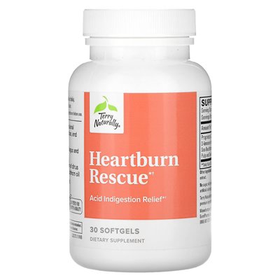 Terry Naturalnie, Rescue Heartburn, 30 softgels