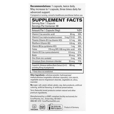 Terry Natural, Suckontral D, 60 Capsules