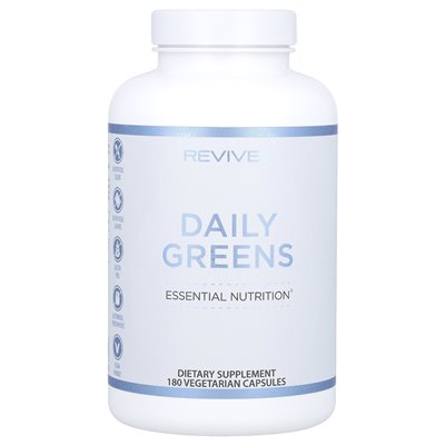 Revive, Daily Greens, 180 kapsułek wegetariańskich