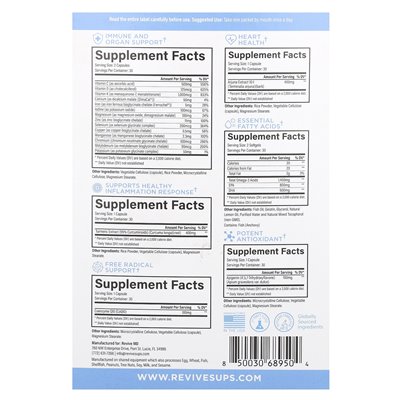 Revive, Essential Vitamins Pack, 30 pakietów Revive, Essential Vitamins Pack, 30 pakietów