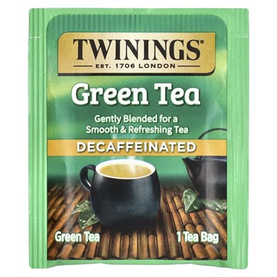 Twins, Grüner Tee, entkoffeiniert, 20 Teebeutel, 1,41 oz (40 g) Twins, Grüner Tee, entkoffeiniert, 20 Teebeutel, 1,41 oz (40 g)