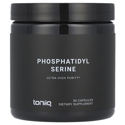 Toniiq, seryna fosfatydylowa, 400 mg, 90 kapsułek (200 mg na kapsułkę)